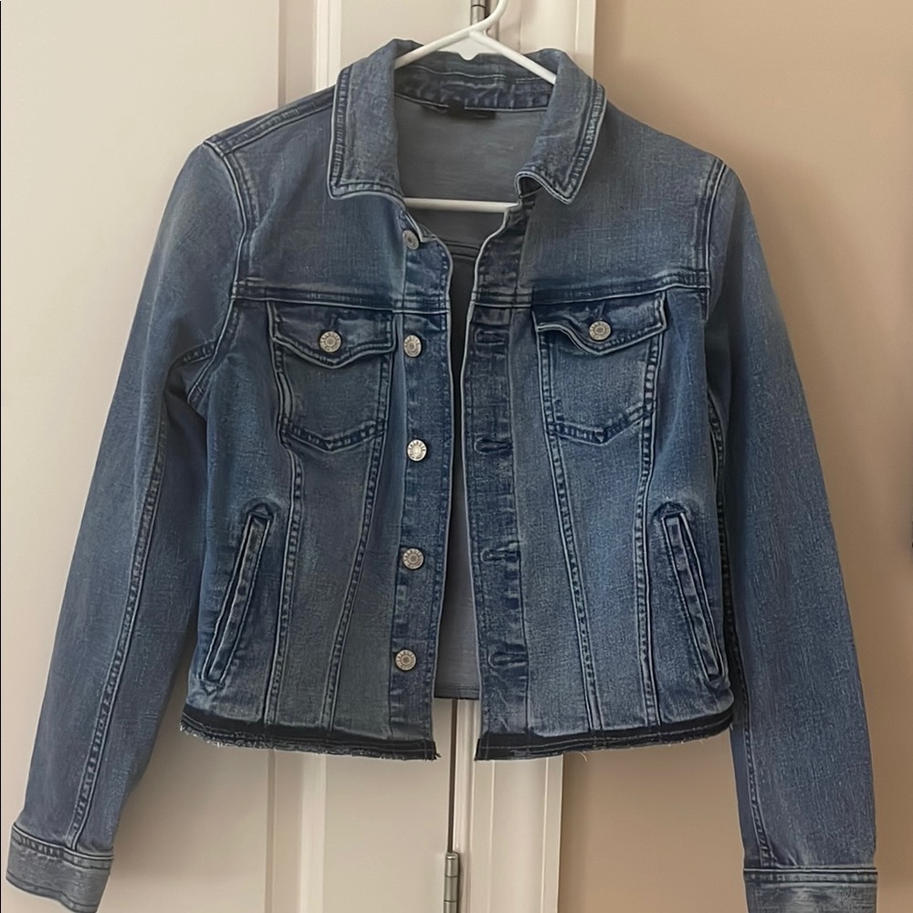 Talbots Blue Jean Jacket Classic Denim Style